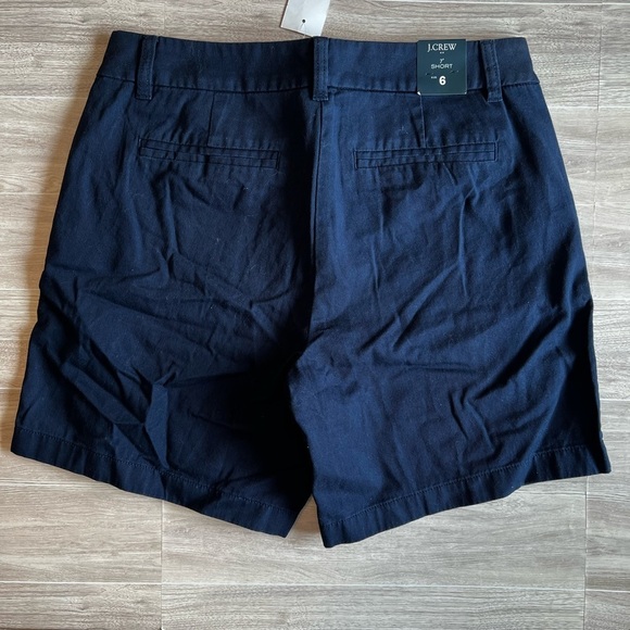 J. Crew | NWT | Women’s | Classic | Chino Short | 7” | Navy | 6 - Picture 6 of 7